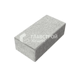 Тротуарная плитка 240х120х70, белая на камне