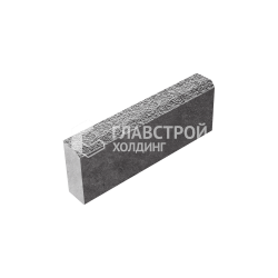 Камень бортовой БР 50.20.8, серо-белый с гранитной крошкой
