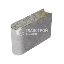Камень бортовой БРШ 50.20.8, меланж с гранитной крошкой