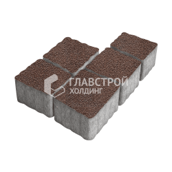 Тротуарная плитка Антик, барселона на камне, 4 см