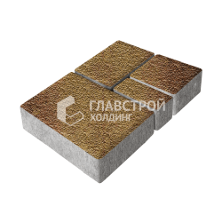 Тротуарная плитка Эпика, каир с мраморной крошкой, 6 см