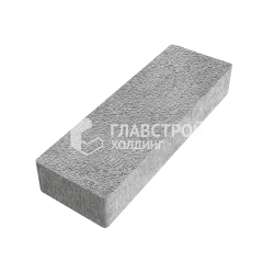 Тротуарная плитка 180х60х60, серо-белая на камне