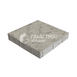 Тротуарная плитка «Квадрат 300х300х60», аляска на камне