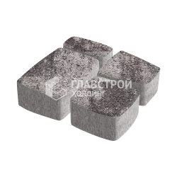 Тротуарная плитка «Классика 4 камня», стоун на камне, 4 см