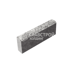 Камень бортовой БР 50.20.8, антрацит