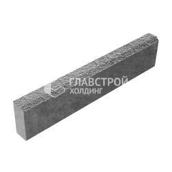Камень бортовой БР 100.20.8, серо-белый с мраморной крошкой