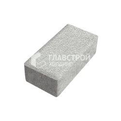 Тротуарная плитка 500х250х60, белая на камне