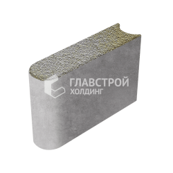 Камень бортовой БРШ 50.20.8, меланж с мраморной крошкой