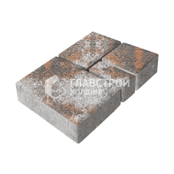 Тротуарная плитка Эпика, сомон на камне, 6 см