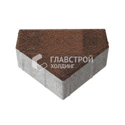 Тротуарная плитка «Тиара», сорренто на камне, 6 см