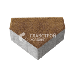 Тротуарная плитка «Тиара», листопад на камне, 6 см