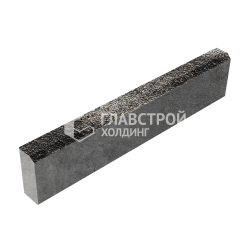 Камень бортовой БР 100.20.8, агат-коричневый с мраморной крошкой