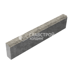 Камень бортовой БР 100.20.8, аляска с гранитной крошкой