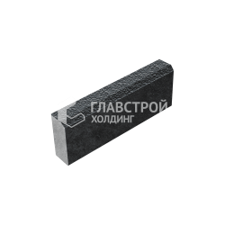 Камень бортовой БР 50.20.8, черный с гранитной крошкой, полный окрас