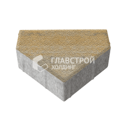 Тротуарная плитка Тиара, особая серия на камне, 6 см
