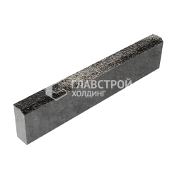 Камень бортовой БР 100.20.8, агат-коричневый с гранитной крошкой
