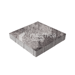 Тротуарная плитка Квадрат 400х400х60, стоун на камне