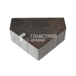 Тротуарная плитка Тиара, конго на камне, 6 см