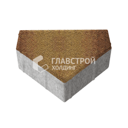 Тротуарная плитка Тиара, каир на камне, 6 см