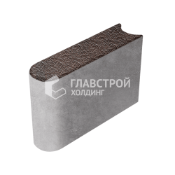 Камень бортовой БРШ 50.20.8, клинкер с мраморной крошкой