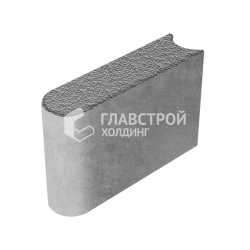 Камень бортовой БРШ 50.20.8, графитовый с мраморной крошкой