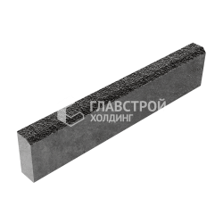 Камень бортовой БР 100.20.8, джафар-черный с мраморной крошкой