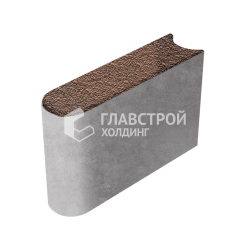 Камень бортовой БРШ 50.20.8, сорренто с мраморной крошкой
