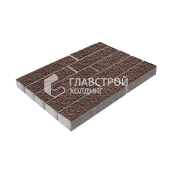 Тротуарная плитка Лукано, барселона с гранитной крошкой, 6 см