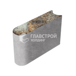 Камень бортовой БРШ 50.20.8, агат-оранжевый на камне