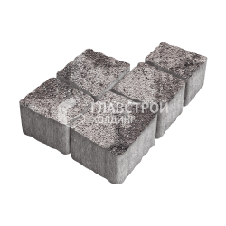 Тротуарная плитка Антик, стоун на камне, 4 см