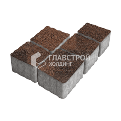 Тротуарная плитка «Антик», сорренто на камне, 4 см